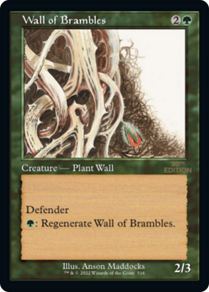 Wall of Brambles (Retro) (516) - 30th Anniversary Edition