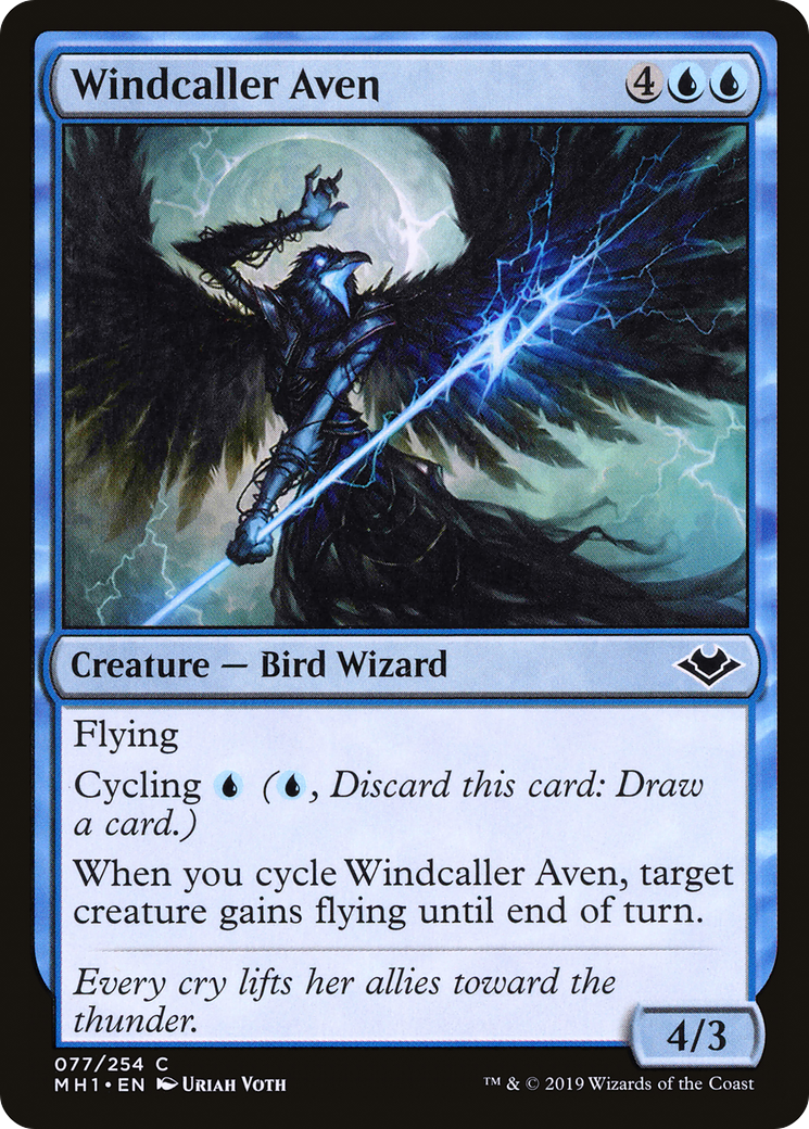 Windcaller Aven (077) - Modern Horizons
