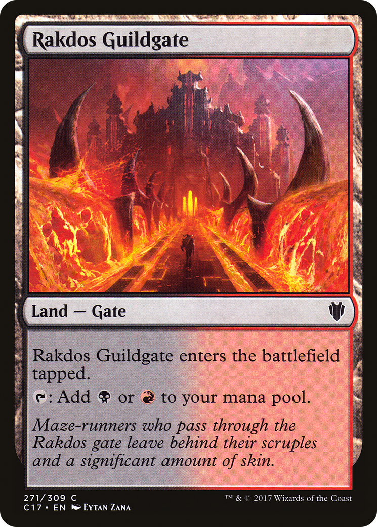 Rakdos Guildgate (271) - Commander 2017