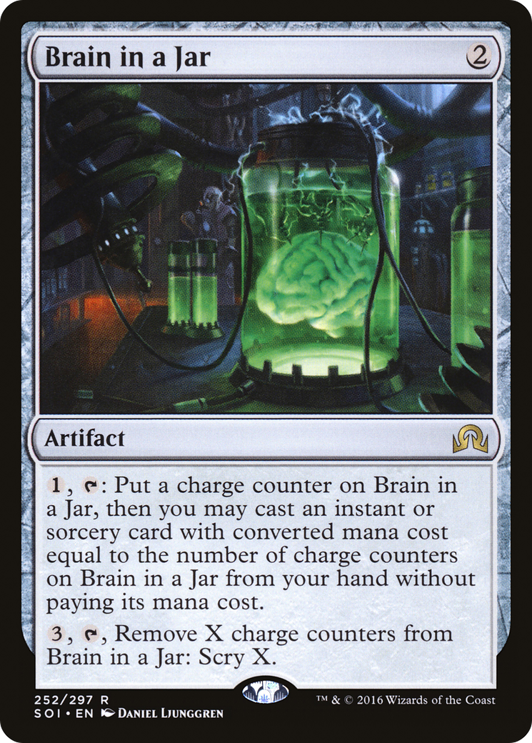 Brain in a Jar (252) Foil - Shadows over Innistrad