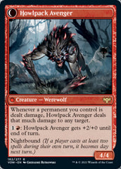 Ill-Tempered Loner // Howlpack Avenger [Innistrad: Crimson Vow] | Silver Goblin