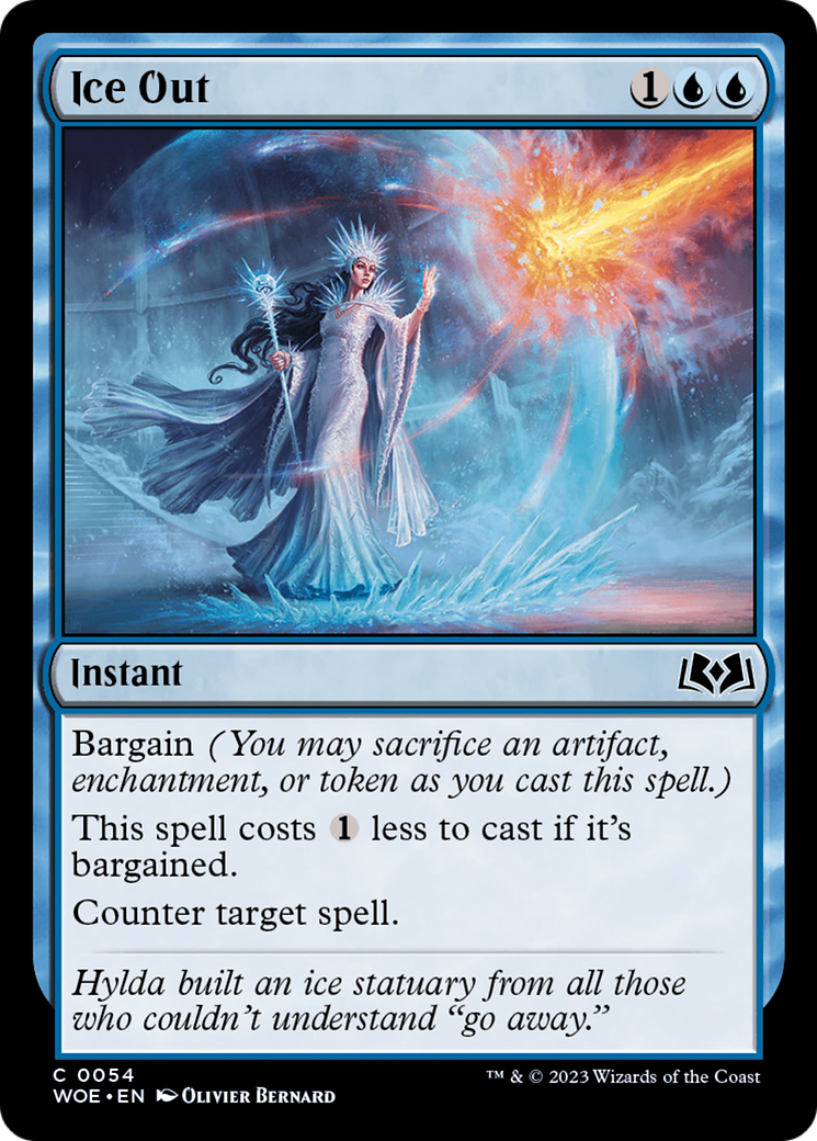 Ice Out (054) Foil - Wilds of Eldraine