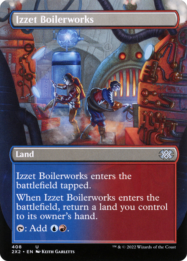 Izzet Boilerworks (408) Foil - Double Masters 2022