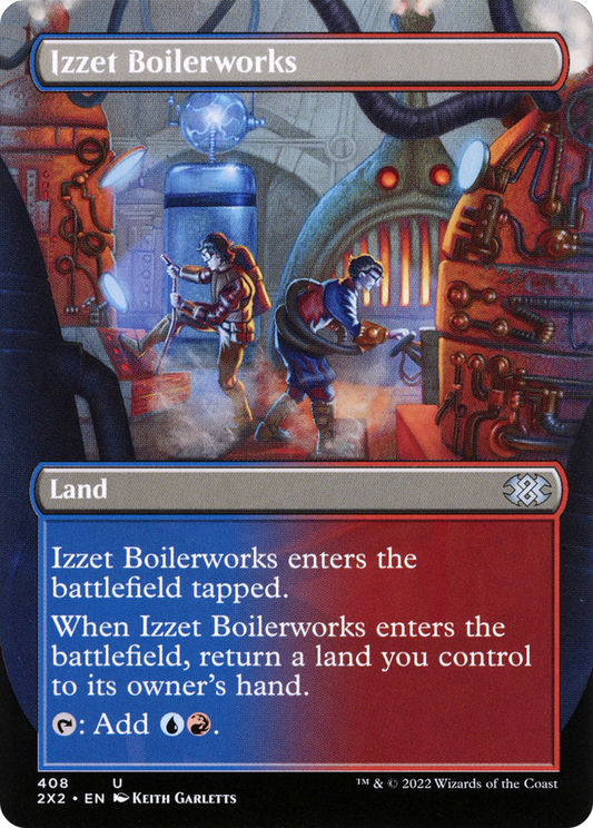 Izzet Boilerworks (408) Foil - Double Masters 2022