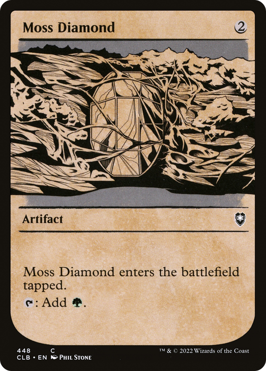 Moss Diamond (Showcase) (448) - Commander Legends: Battle for Baldur's Gate