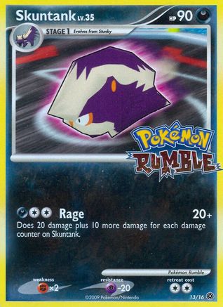 Skuntank (13/16) [Pokémon Rumble] Holofoil