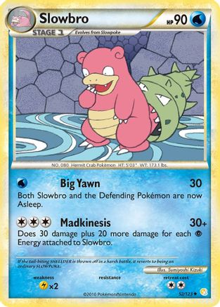 Slowbro (52) - HeartGold SoulSilver