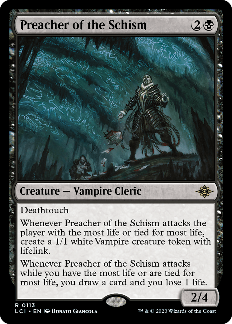 Preacher of the Schism (113) Foil - The Lost Caverns of Ixalan