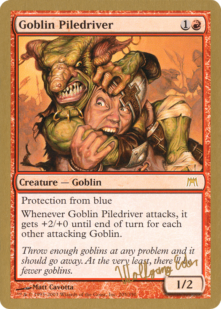 Goblin Piledriver (we205) - World Championship Decks 2003