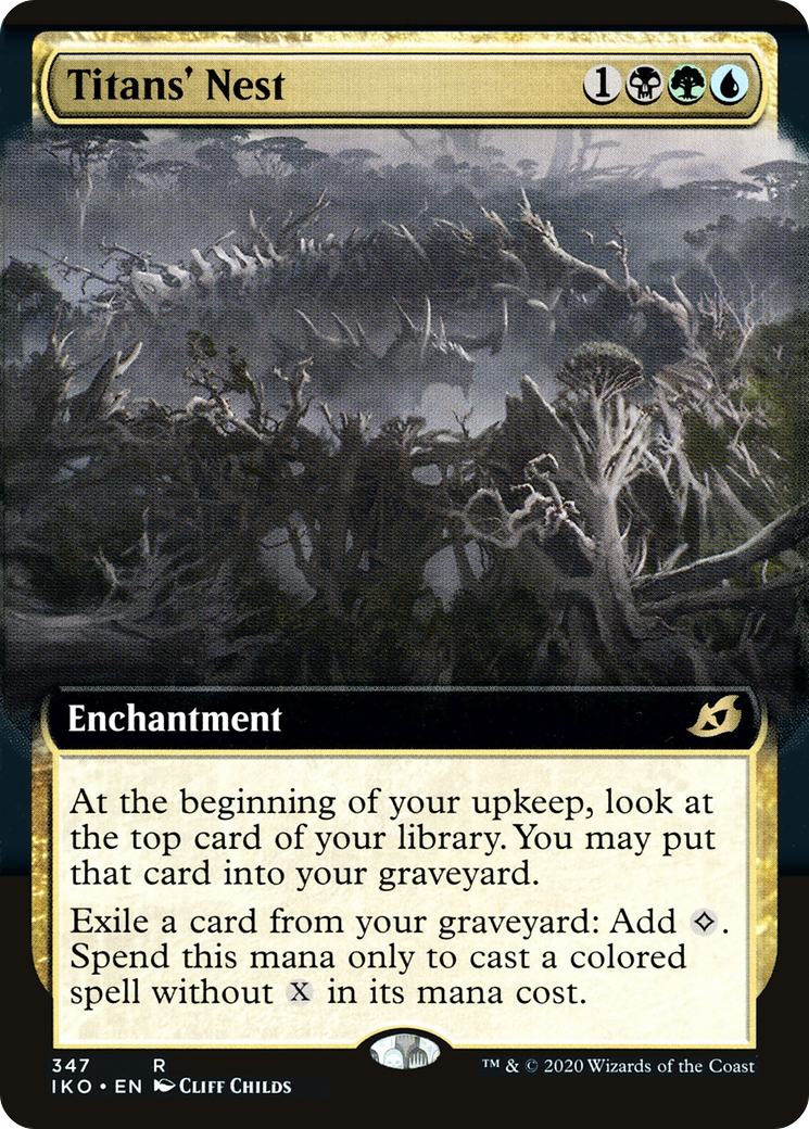 Titans' Nest (Extended Art) (347) - Ikoria: Lair of Behemoths
