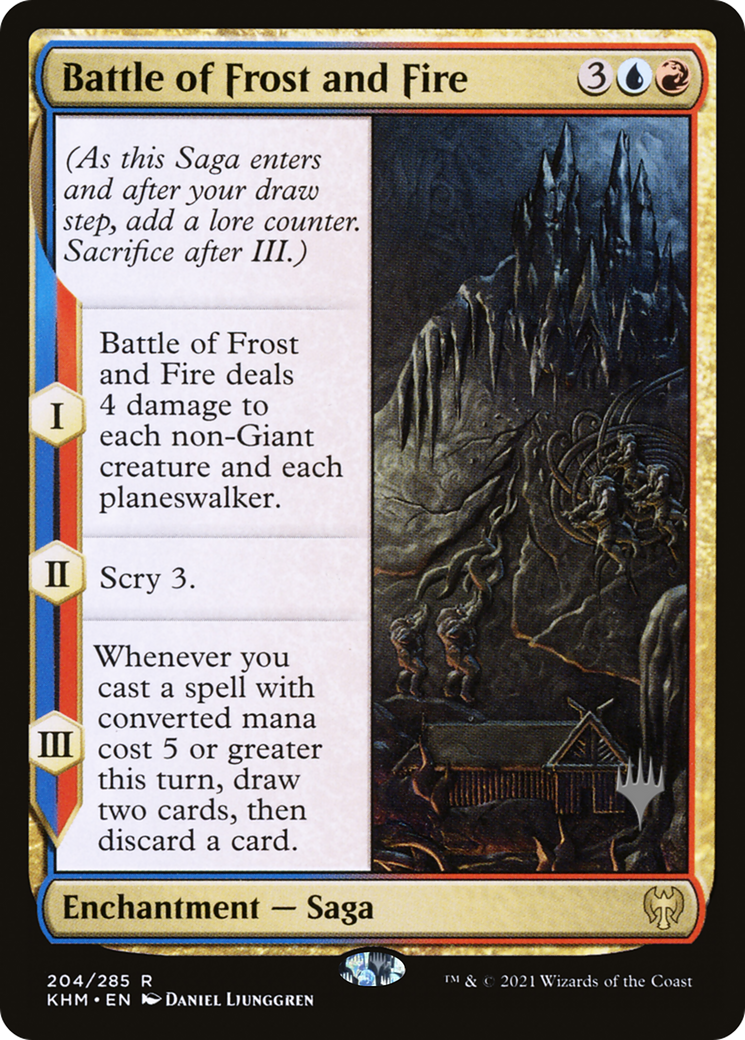 Battle of Frost and Fire (204p) - Kaldheim Promos