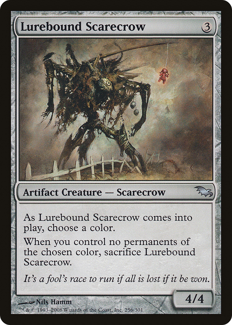 Lurebound Scarecrow (256) Foil - Shadowmoor