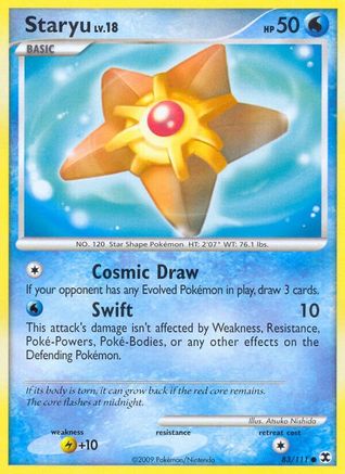 Staryu (83) - Rising Rivals