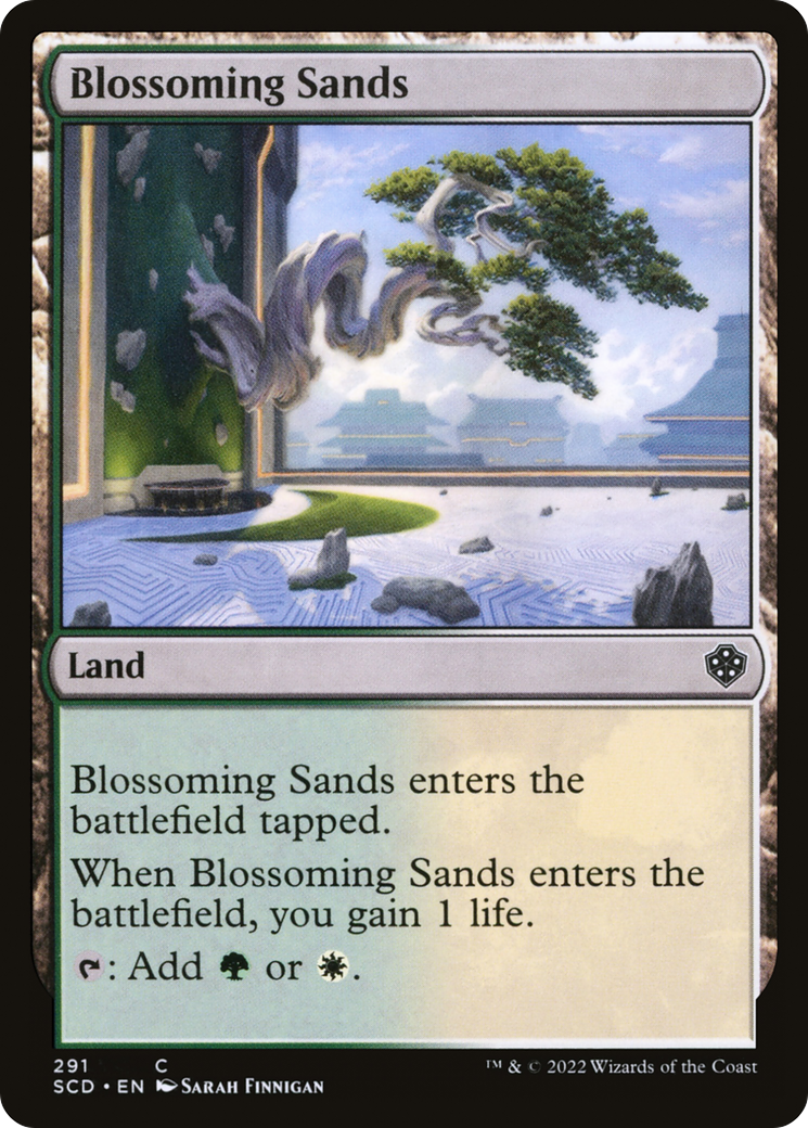Blossoming Sands (291) - Starter Commander Decks