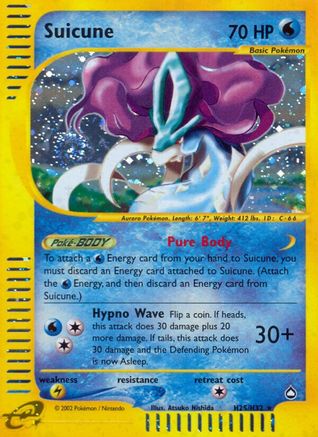 Suicune (H25) (H25) Holofoil - Aquapolis
