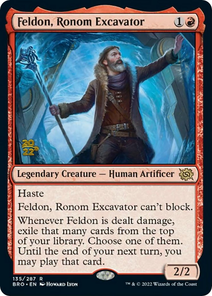 Feldon, Ronom Excavator [The Brothers' War Prerelease Promos] | Silver Goblin