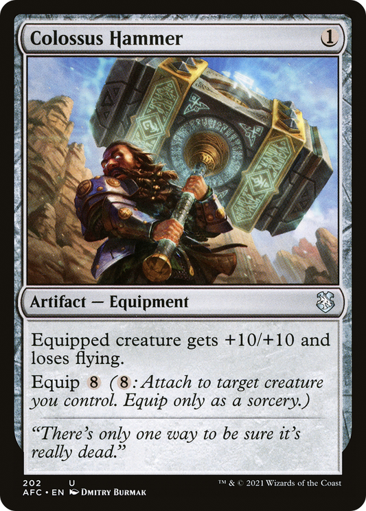 Colossus Hammer (202) - Forgotten Realms Commander