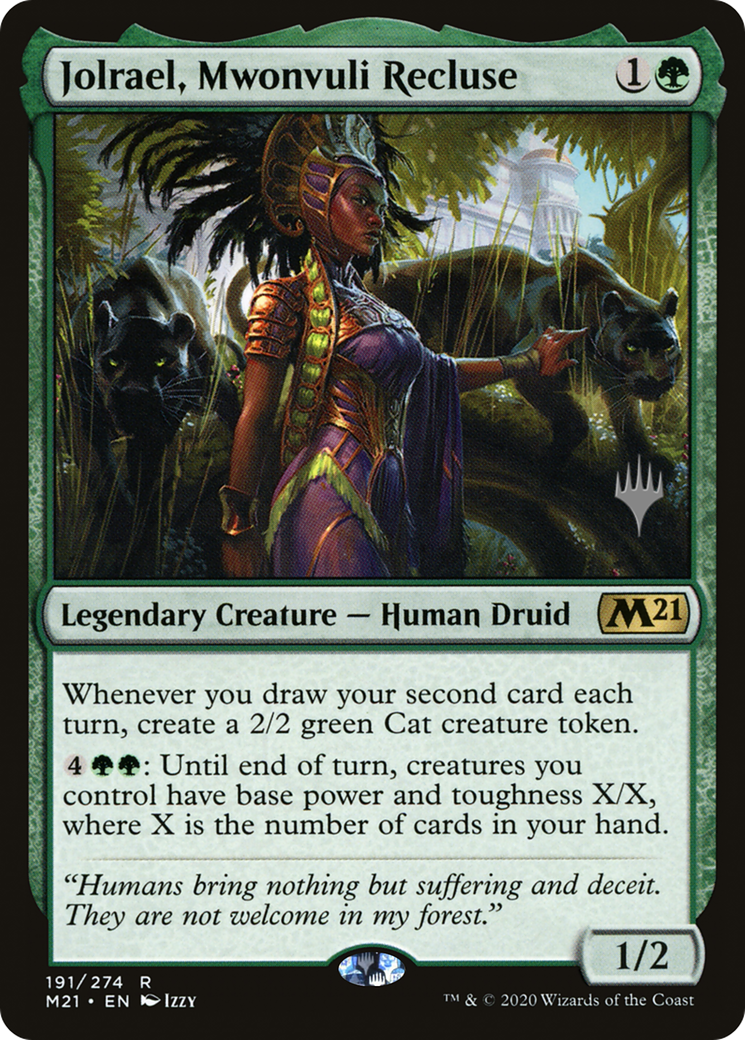 Jolrael, Mwonvuli Recluse (191p) Foil - Core Set 2021 Promos