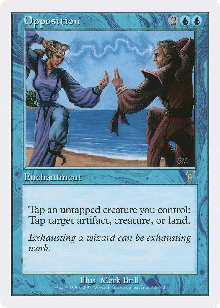 Opposition (092) Foil - Seventh Edition