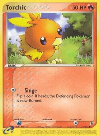 Torchic - 74/109 (74) - Ruby and Sapphire