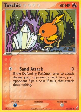 Torchic - 066/100 (66) - Crystal Guardians