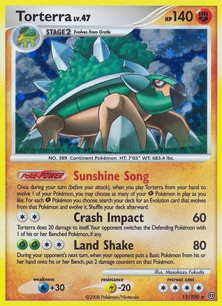 Torterra (11) Holofoil - Stormfront