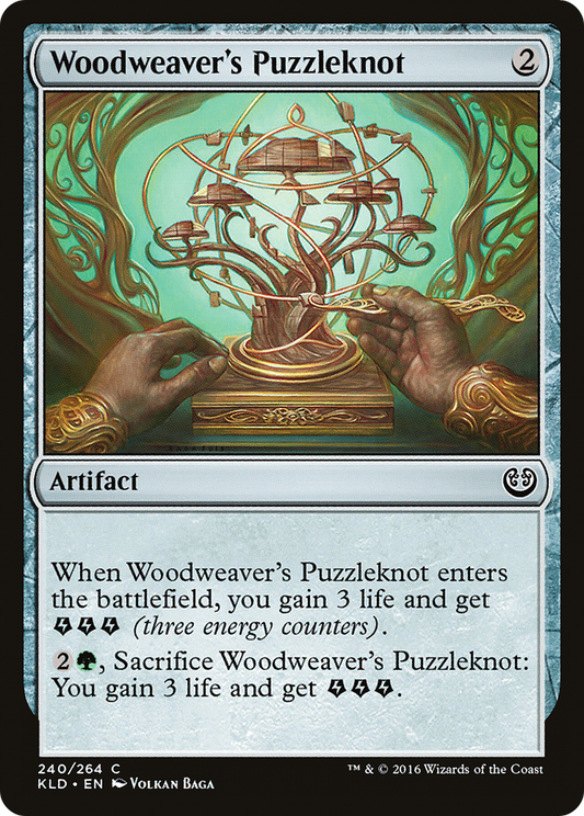 Woodweaver's Puzzleknot [Kaladesh] Foil