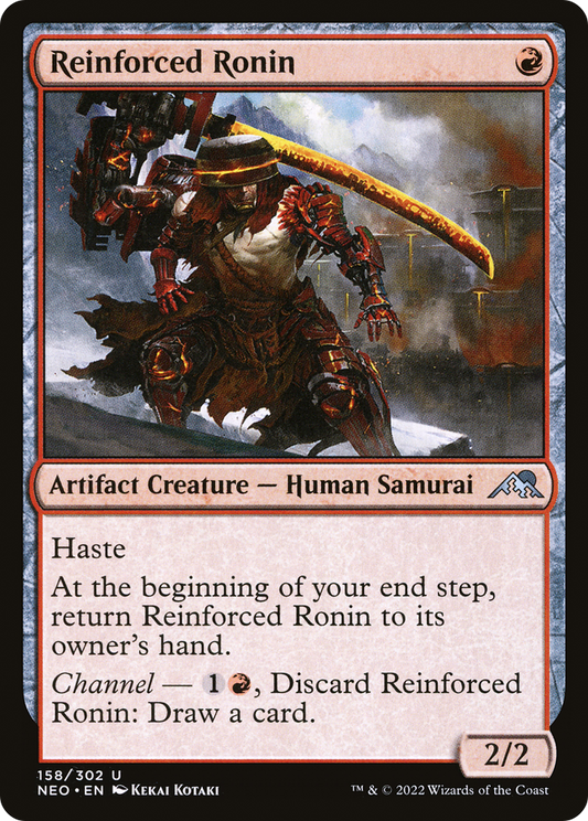 Reinforced Ronin (158) - Kamigawa: Neon Dynasty
