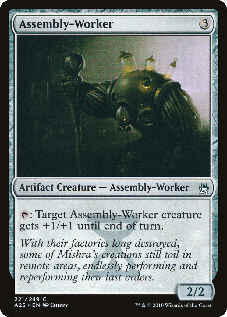 Assembly-Worker (221) Foil - Masters 25