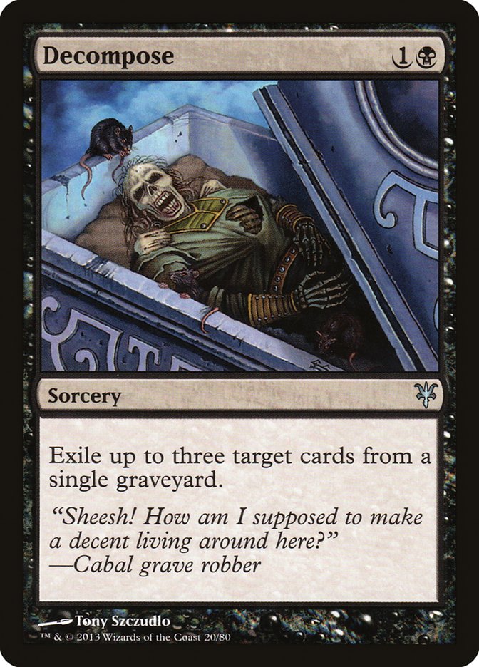 Decompose (020) - Duel Decks: Sorin vs. Tibalt