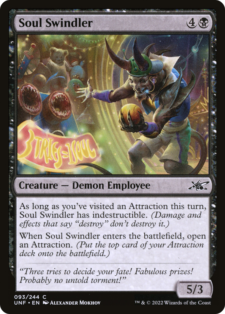 Soul Swindler (093) Foil - Unfinity