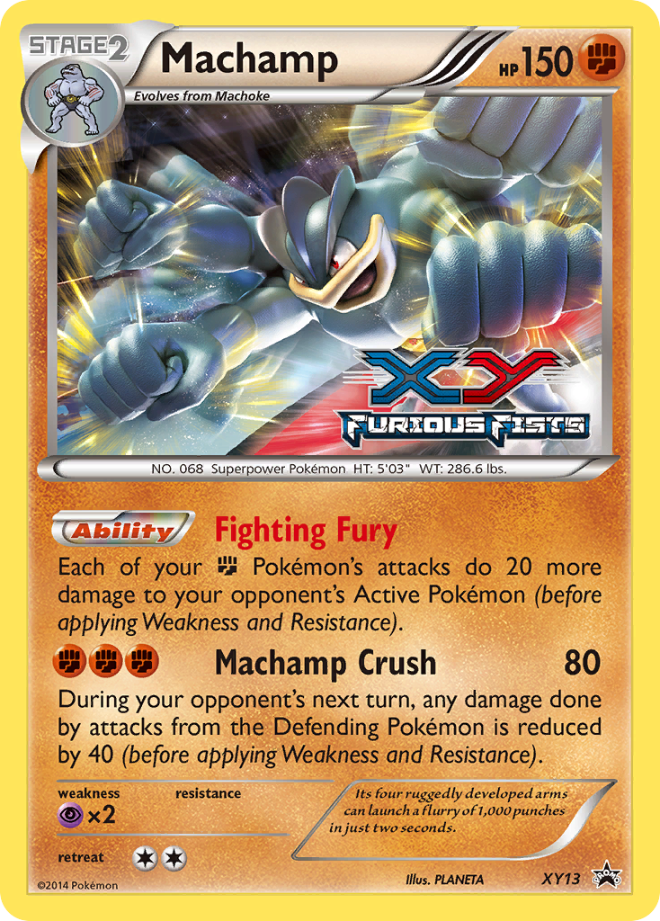 Machamp (XY13) [XY: Black Star Promos] | Silver Goblin