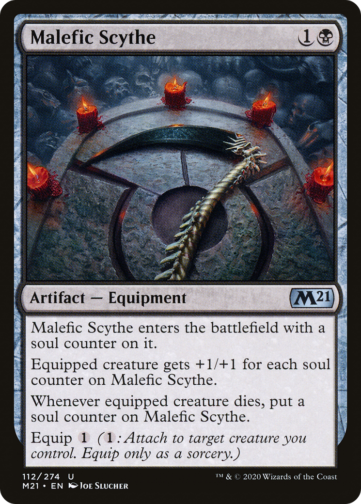 Malefic Scythe (112) - Core Set 2021