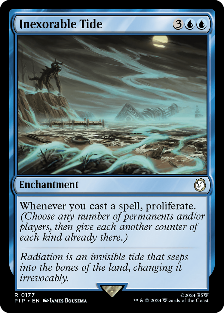Inexorable Tide (177) Foil - Fallout