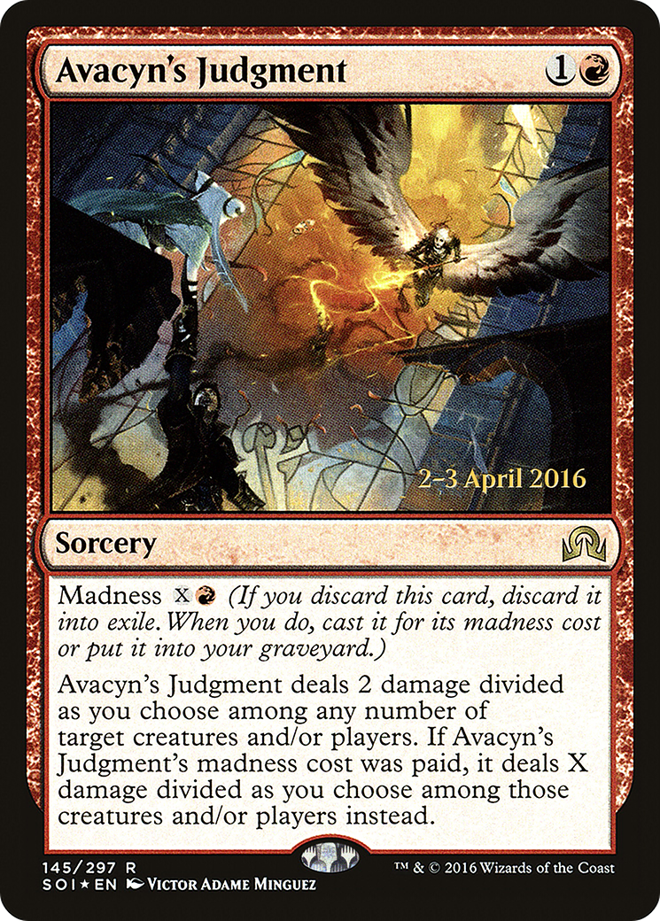 Avacyn's Judgment (145s) Foil - Shadows over Innistrad Promos