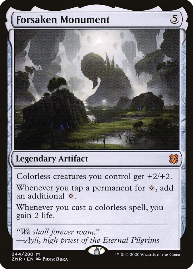 Forsaken Monument [Zendikar Rising] | Silver Goblin