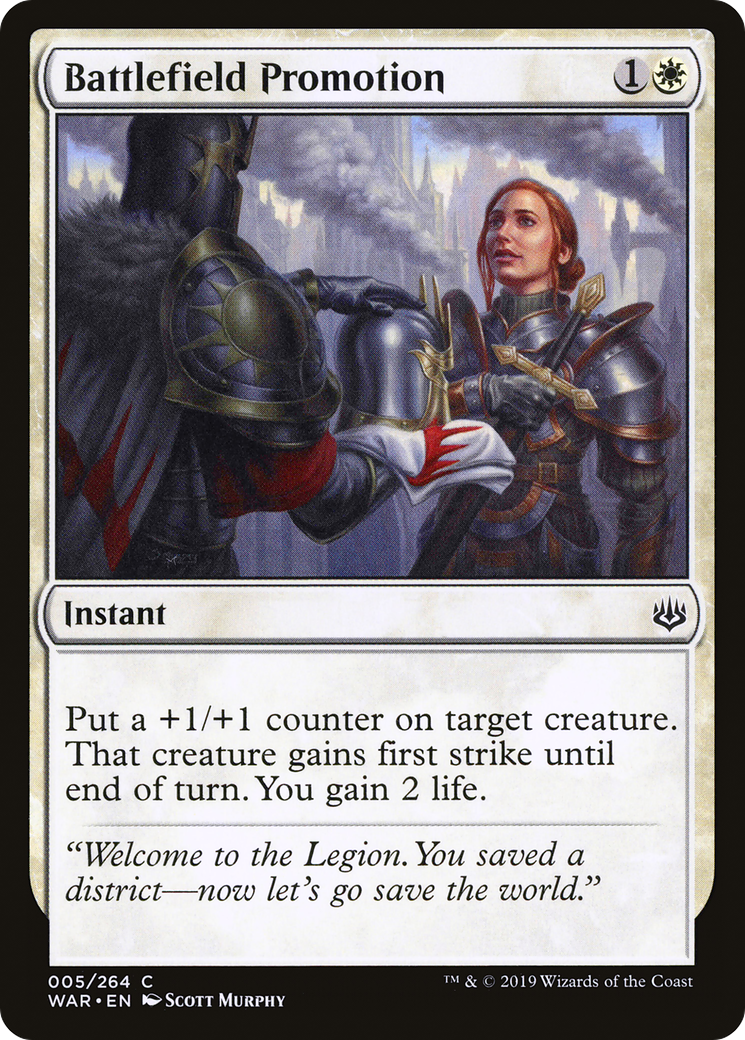Battlefield Promotion [War of the Spark] Foil