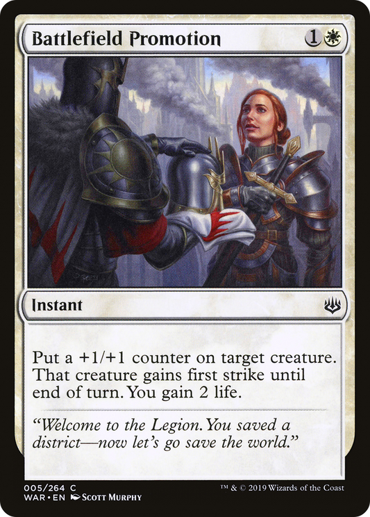 Battlefield Promotion [War of the Spark] Foil