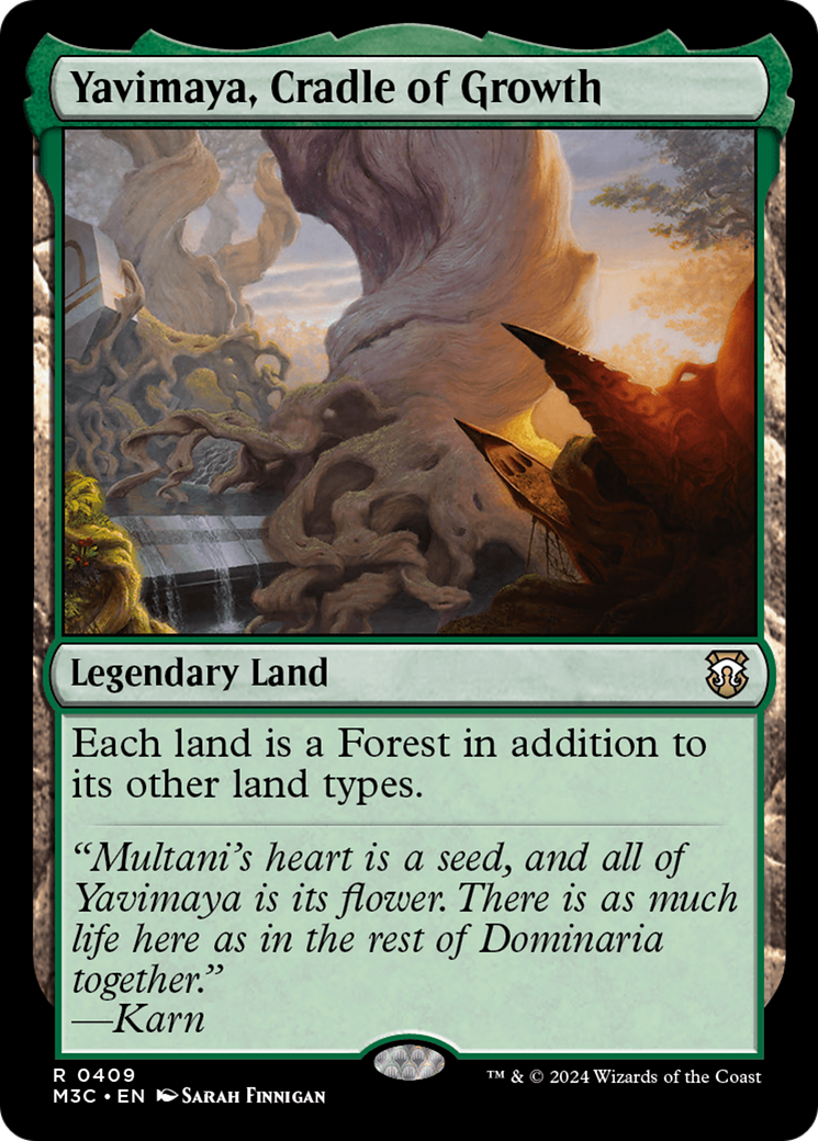 Yavimaya, Cradle of Growth [Modern Horizons 3 Commander] | Silver Goblin