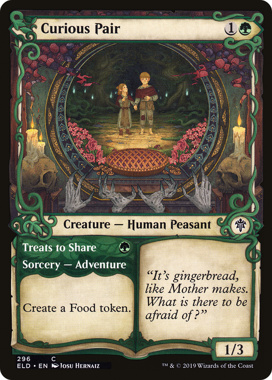 Curious Pair // Treats to Share (Showcase) (296) - Throne of Eldraine