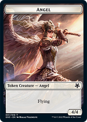 Zombie // Angel Double-Sided Token [Game Night: Free-for-All Tokens] | Silver Goblin