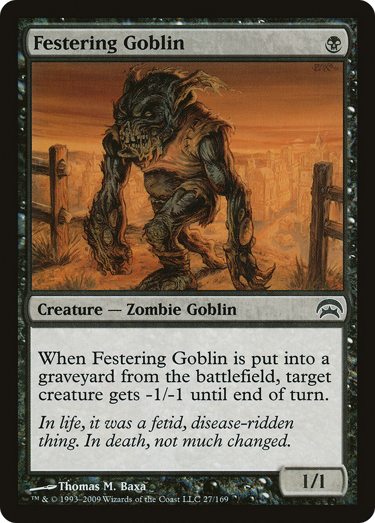 Festering Goblin (027) - Planechase