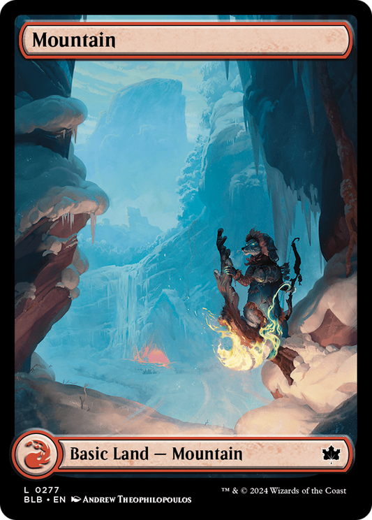 Mountain (0277) [Bloomburrow] Foil