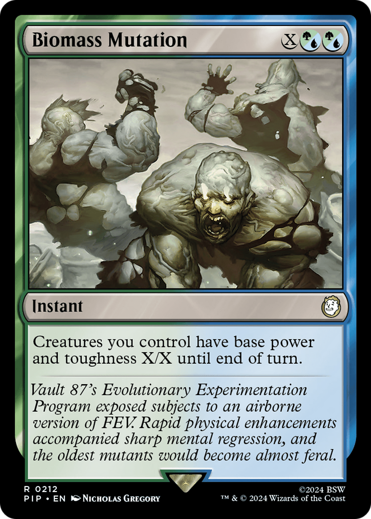 Biomass Mutation (212) Foil - Fallout