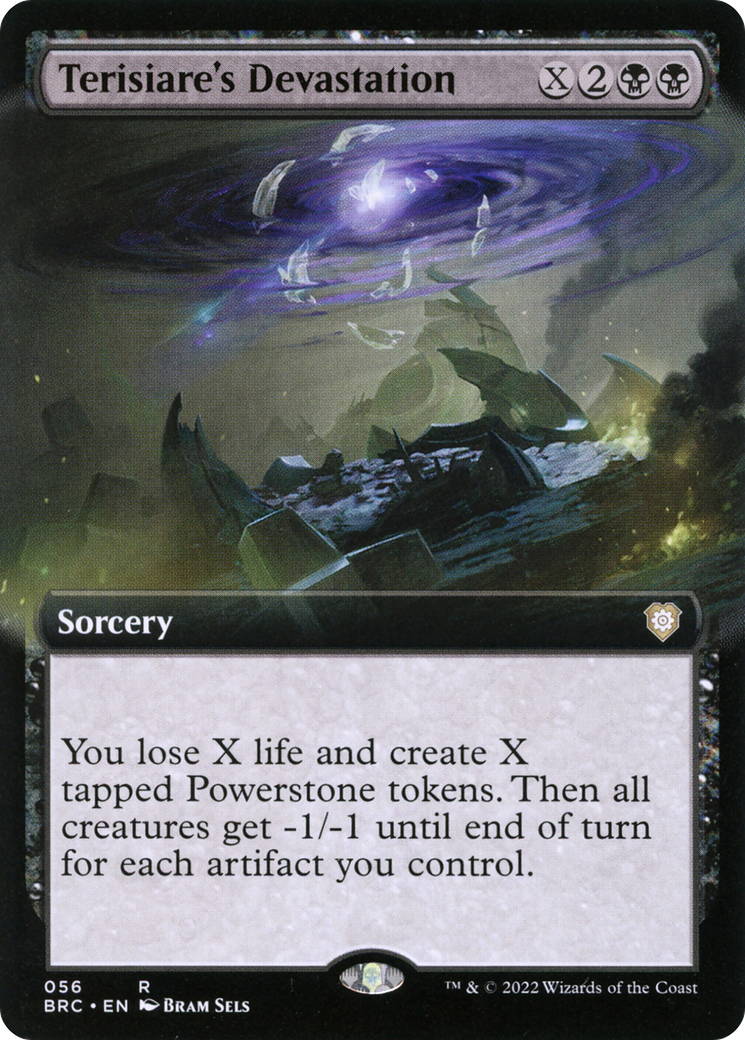 Terisiare's Devastation (Extended Art) (056) - The Brothers' War Commander