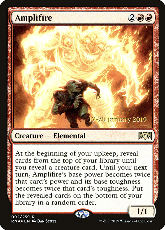 Amplifire (92s) Foil - Ravnica Allegiance Promos