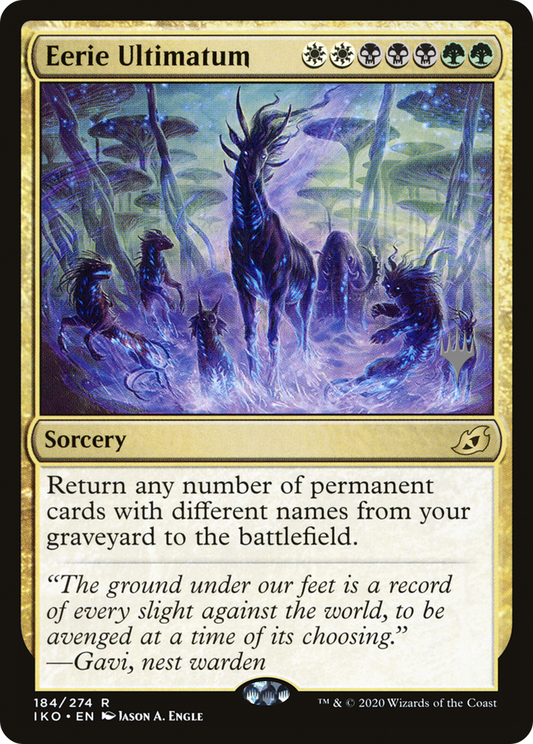 Eerie Ultimatum (184) - Ikoria: Lair of Behemoths Promos