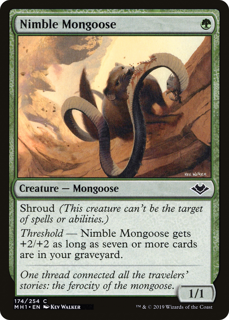 Nimble Mongoose (174) - Modern Horizons