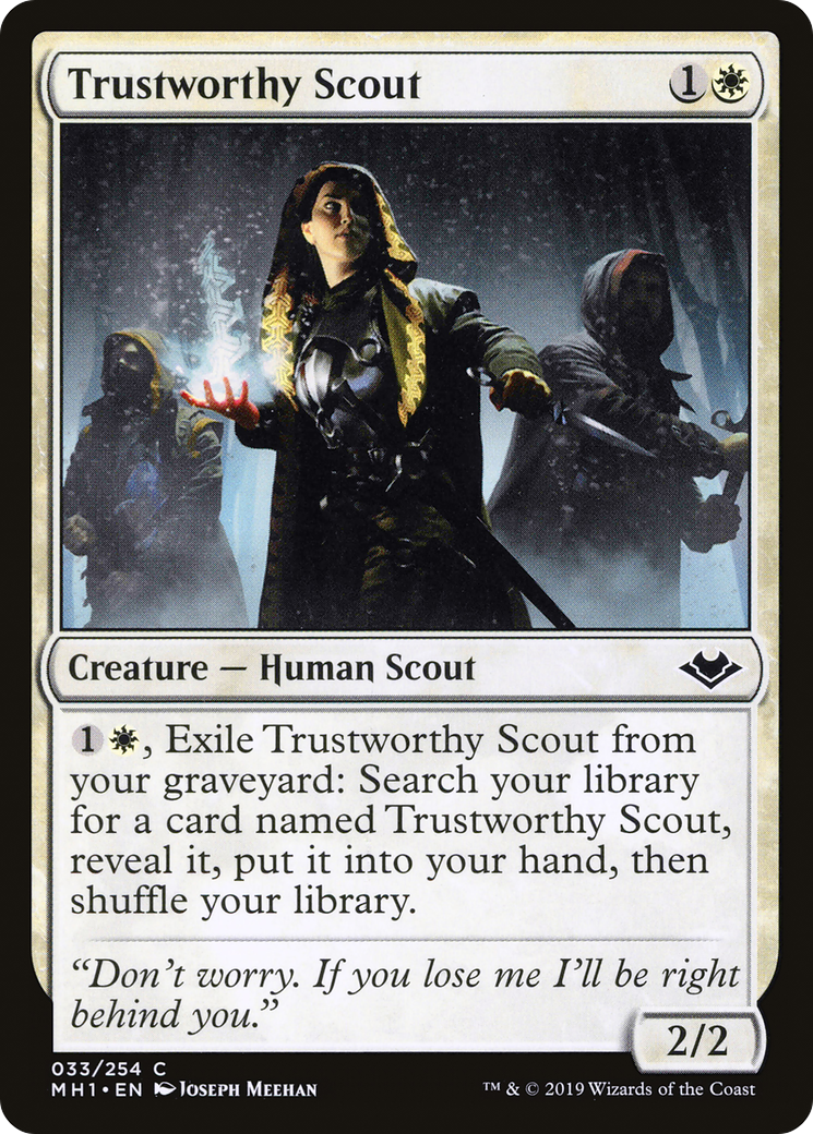 Trustworthy Scout (033) Foil - Modern Horizons