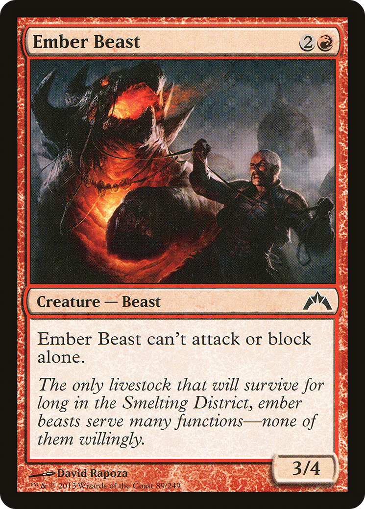 Ember Beast (089) - Gatecrash